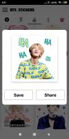 BTS Stickers For Share – BTS Emoji APK 螢幕截圖圖片 #4