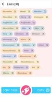 hashtags for likes for Instagram APK capture d'écran Thumbnail #3