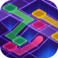 Flow Dots : Cyber Lines 3D Apk