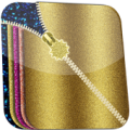 Glitter Zip Screen Locker Apk