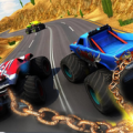 Chained Monster Tuck Racing Stunts Game Apk