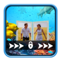 Dual Photo Aquarium LockScreen Apk