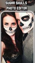 Day of the Dead Photo Maker - Half Skull Glam Idea APK Download for Android