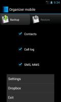 OrganizerMobile (Backup data) APK تصویر نماگرفت #3