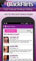 BlackFlirts Flirt, Chat Hookup APK تصویر نماگرفت #1