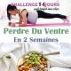 Perdre du ventre en 2 semaines (Menu et Exercices) APK