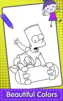 Coloring Book For The Simpson APK 螢幕截圖圖片 #3