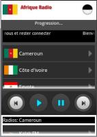 Captura de pantalla de Afrique Radio APK #3