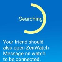 Captura de pantalla de ZenWatch Message- private talk APK #7