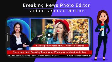 Breaking News Video Maker - Breaking News Photos APK Ảnh chụp màn hình #1