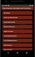 Free Avacoins Calculator  - Guide For Avakin APK ภาพหน้าจอ #4