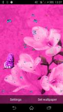 Pink Flowers Live Wallpaper APK Download for Android