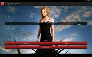 Revenge (TV Series) Quotes APK تصویر نماگرفت #2