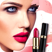 Icona di Make Up con Effetti Bellezza Modifica Foto Trucco APK