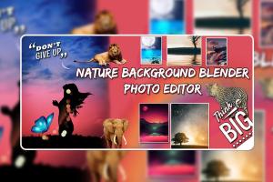 Nature Photo Blender And Mixer Photo Editor APK ภาพหน้าจอ #1