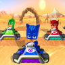 PJ racing mask games : warrior racing  story Game icon