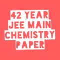 CHEMISTRY JEE MAIN/ADVANCE PAPER Apk