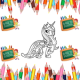 Coloring Book Unicorn Pony APK