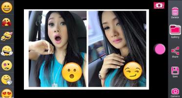 instaLINE Emoji Camera APK صورة لقطة الشاشة #8