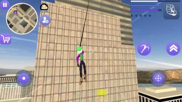 Joker Stickman Rope Hero Gnagster Crime APK 屏幕截图图片 #3