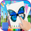 Beautiful Butterfly Coloring Book Free Apk