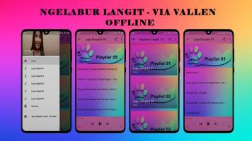 Ngelabur Langit - Via Vallen offline APK Cartaz #1