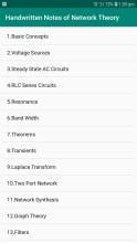 Handwritten Notes of Network Theory APK Download for Android