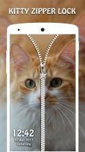 Kitty Zipper Lock Screen - Cat Ziplock APK Download for Android