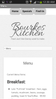 Bourkes Kitchen APK Ekran Görüntüsü Küçük Resim #2