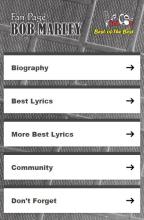 Bob Marley: Best Lyrics APK Download for Android