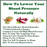 Lower Blood Pressure Naturally Application icon