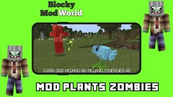 Mod Plants vs. Zombies [For MCPE] APK Ekran Görüntüsü Küçük Resim #1