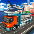 Offroad Helicopter Transport Bicycle Truck Driving Apk