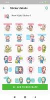 Stiker Hijab Cewek Cantik APK 스크린샷 이미지 #2