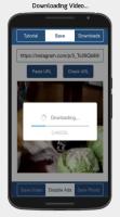 Video Downloader For Instagram APK صورة لقطة الشاشة #1