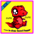 how to draw cute dinosaur Apk