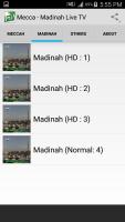 Mecca - Madinah Live TV APK スクリーンショット画像 #14