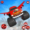 Flying Monster Car Super Moto Robot Transformation Apk