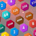 2048 hex Connect - 2048 hexagon Puzzle game Apk