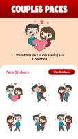 Anteprima screenshot di 3D Love Stickers for WhatsApp: Valentines Stickers APK #13