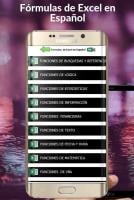 Captura de pantalla de Formulas Excel Español APK #1