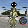 Stickman US Army Stickman Rope Hero counter Game icon