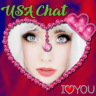 Online USA Girls Live Chat Meet Application icon