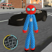 Изображения Amazing Stickman Spider Rope Hero Gangsters City на ПК с Windows