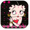 Betty Boop Emoji Keyboard - Cute Sweet Theme Apk