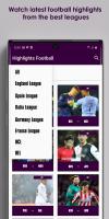 Football Highlights APK צילום מסך #2