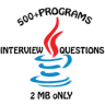 Java Programs (Interview Qus + code ) Application icon