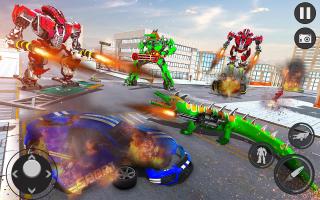 Crocodile Robot Car Transform Robot Games APK Ảnh chụp màn hình #8