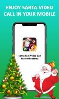 Santa Fake Video Call Merry Christmas APK Gambar Screenshot #1