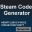 Steam Wallet Code Generator Download on Windows